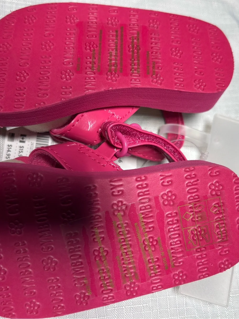 Gymboree flower sandals